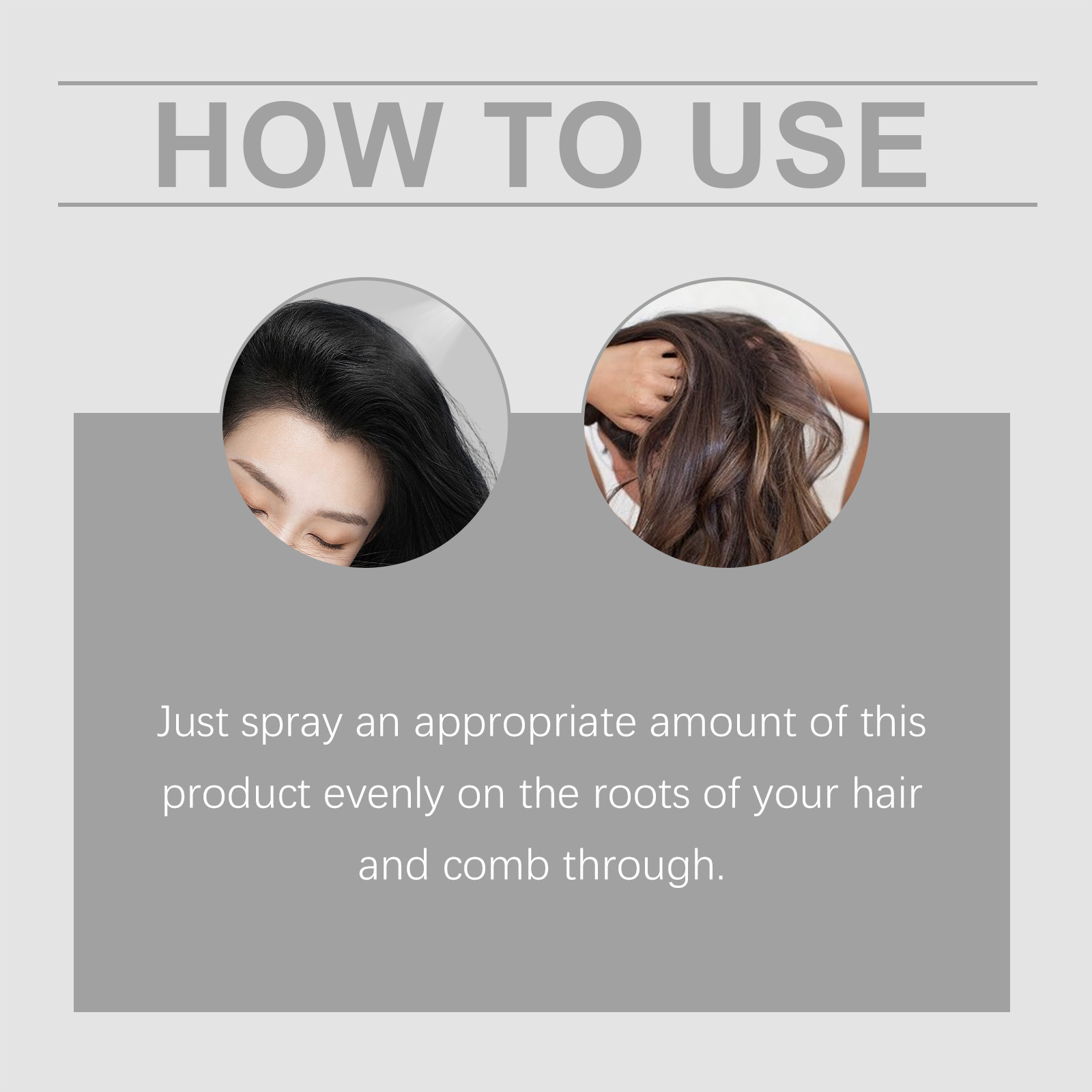 Hair Care Natur - Сухой шампунь-спрей для волос: контроль жирности,