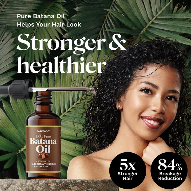 Hair Care Organic - 100% чистое органическое масло батаны, эфирное