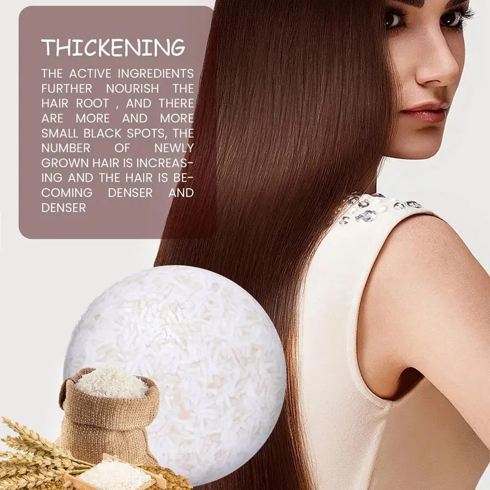 Hair Care Organic - Органический рисовый шампунь, мыло без масла,