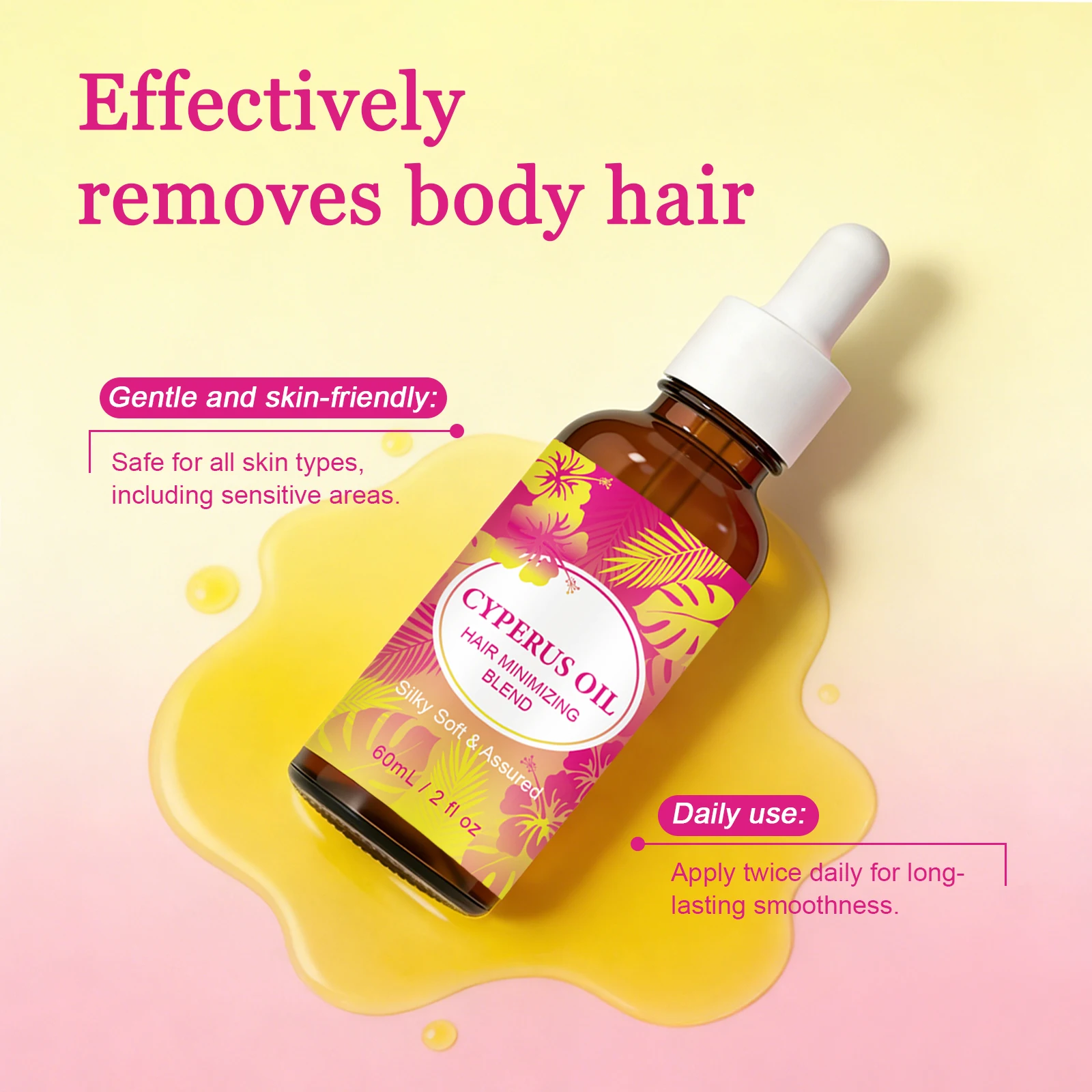 Hair Care Vegan - Натуральное масло для тела Cyperus 60