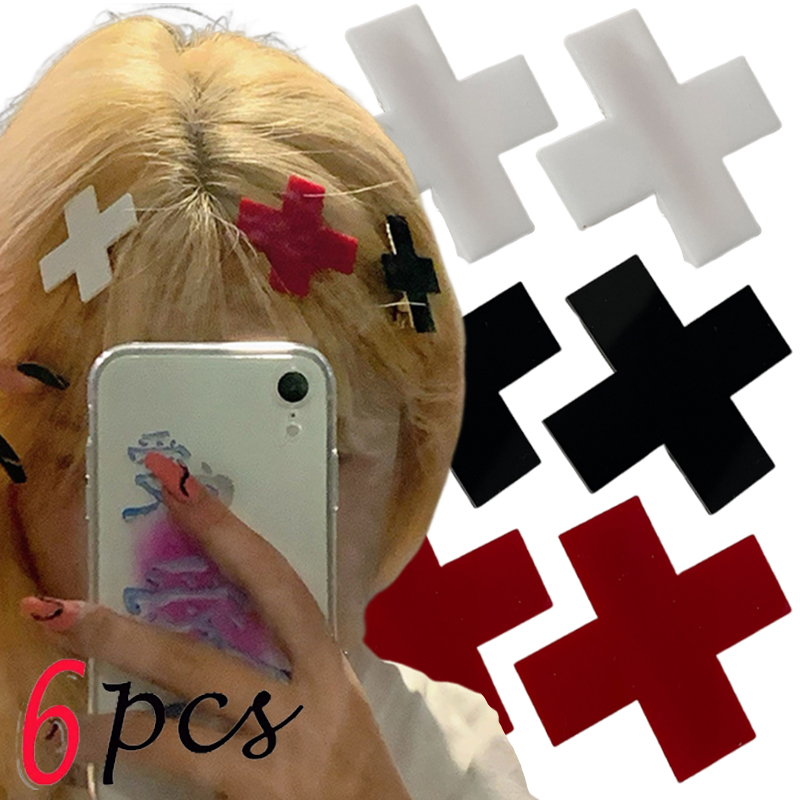 Bobby Pin Bulk - Y2K заколка для волос с красным