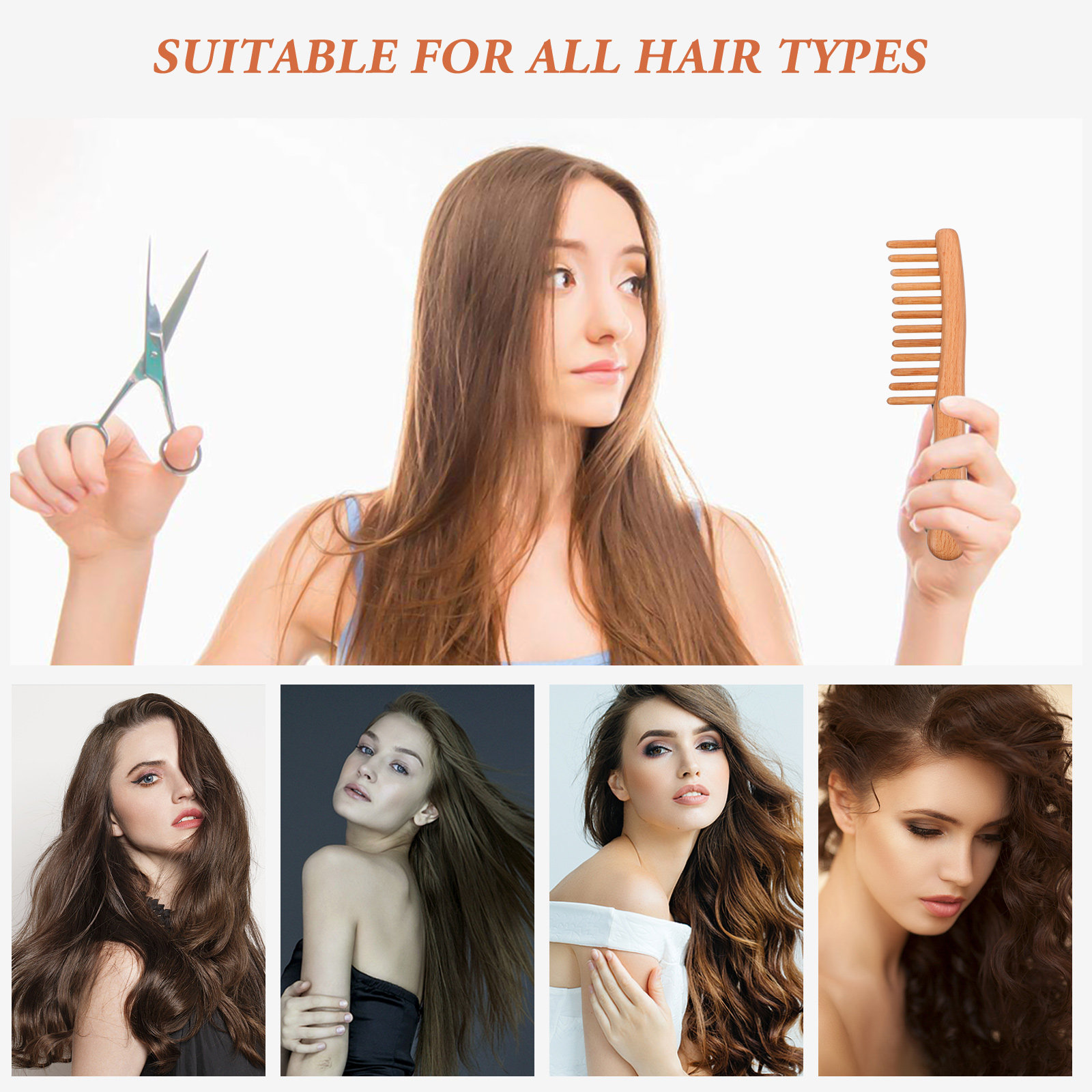1 шт. Полированная расческа из – обзор и цена Hair Care Natur